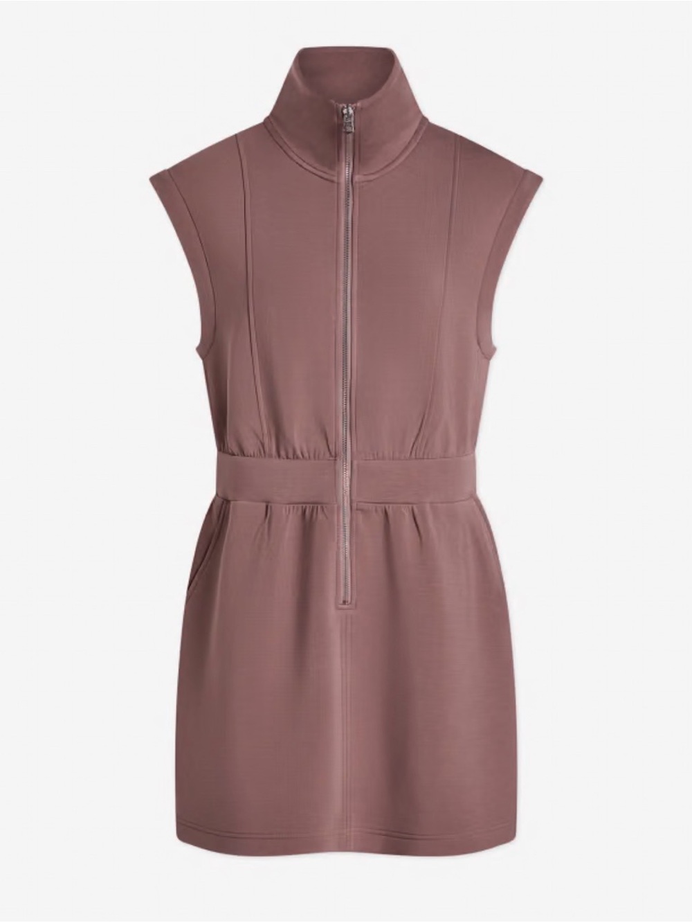 VARLEY Rosannah Zip Front Minidress. Size Medium - Picture 4 of 13